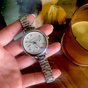 Michael Kors silver watch
